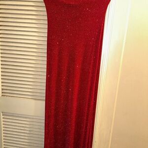 Jump Red Sparkle Dress